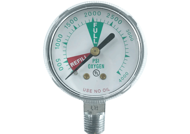 Oxygen Pressure Gauge 2