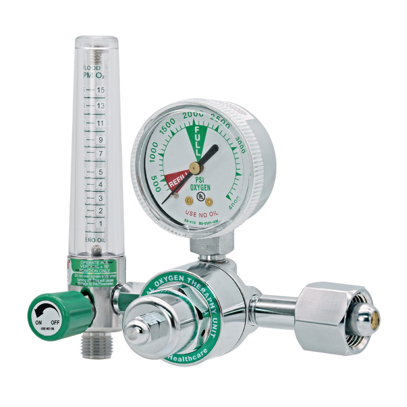 Oxygen Regulator Diaphragm with Flowmeter